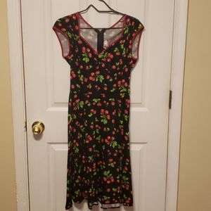 Pinup Couture Cherry print Heidi